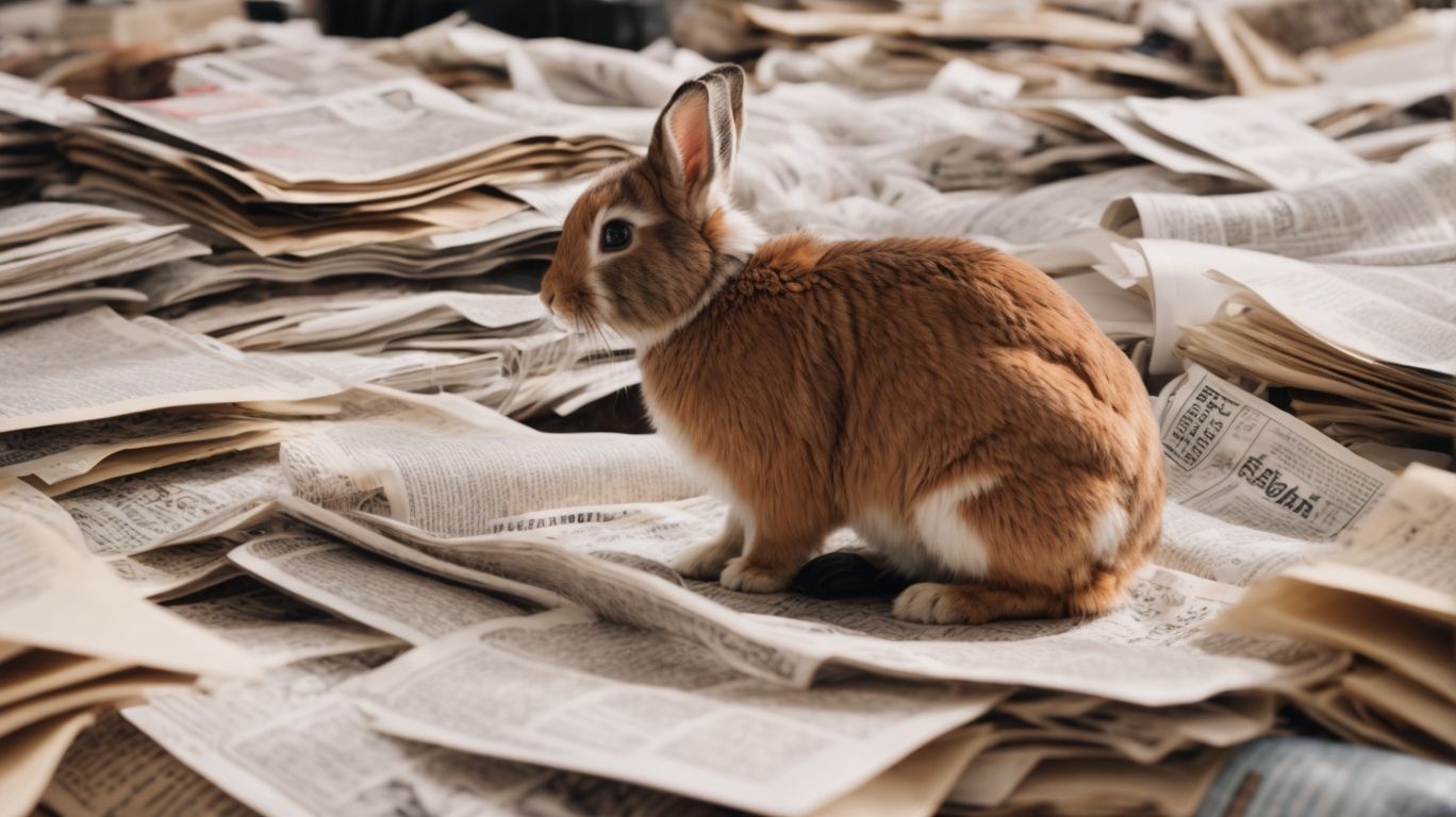 Can Bunnies Play with Newspaper? - Can Bunnies Eat Newspaper? 