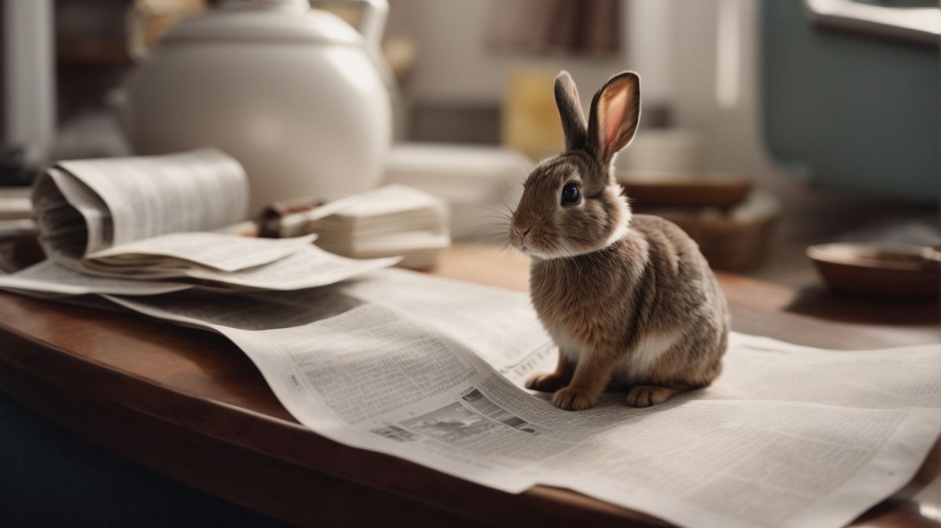 Is Newspaper Safe for Bunnies to Eat? - Can Bunnies Eat Newspaper? 