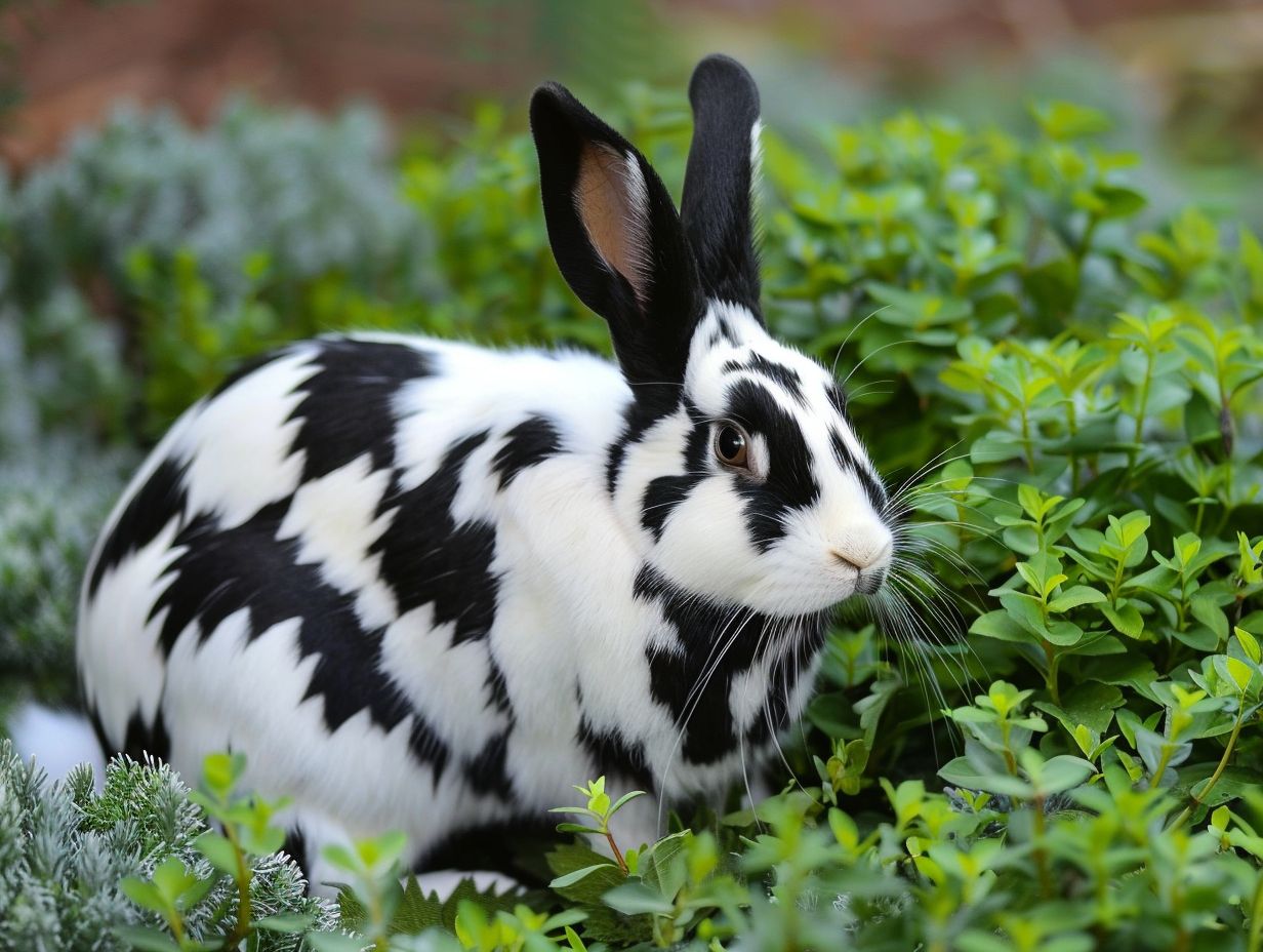 What Are the Color Patterns of Checkered Giant Rabbits?