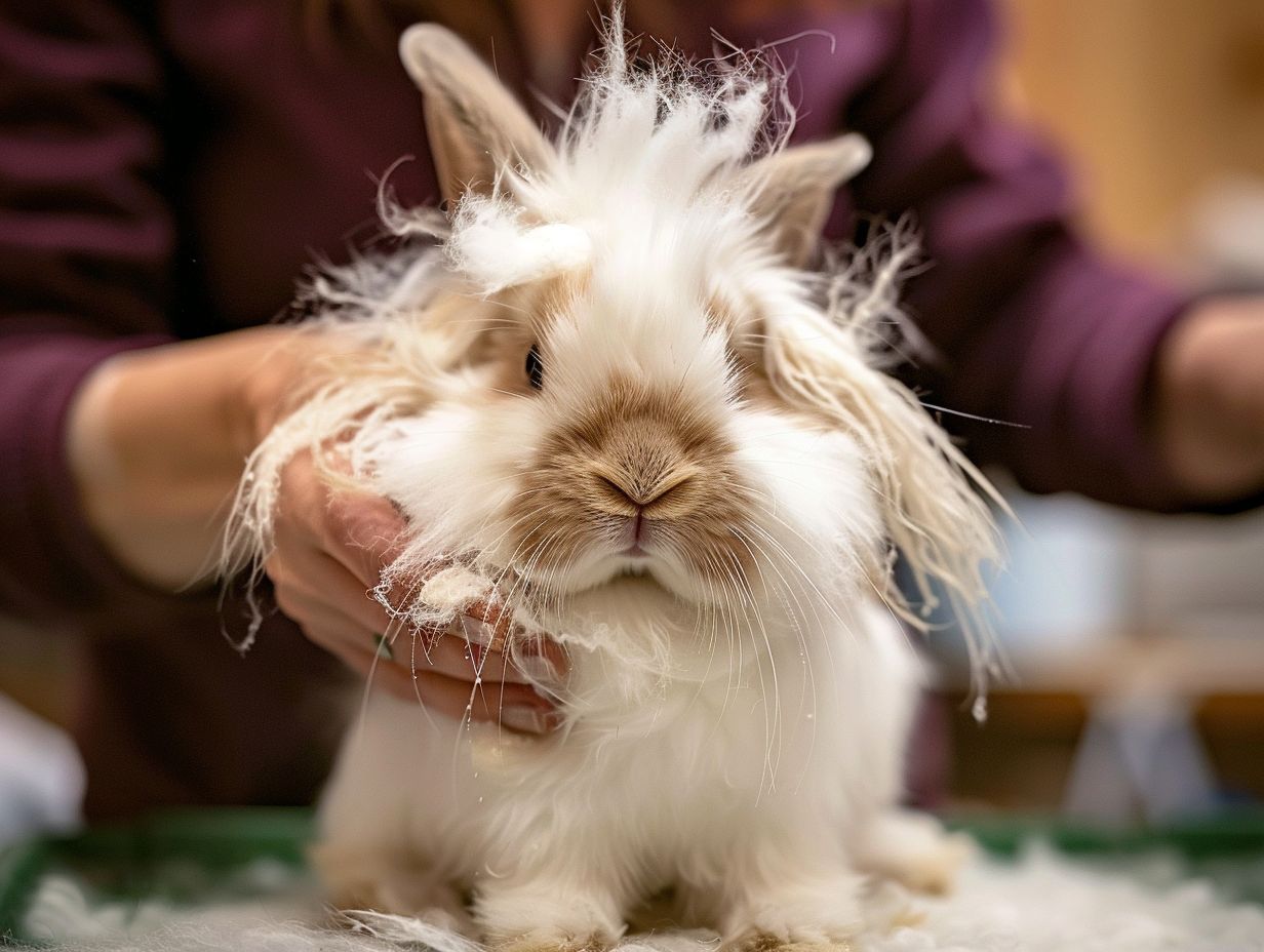 What are the common health problems in French Angora rabbits?